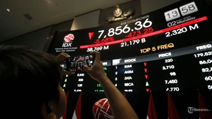 IHSG Melonjak 0,96% pada Pembukaan, Capai Level 7.160,79 di Bursa Efek Indonesia