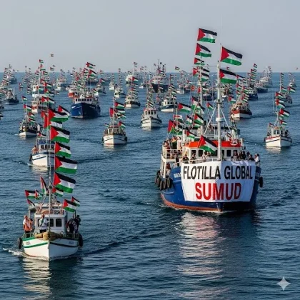 Indonesia dan 12 Negara Kecam Serangan Israel ke Kapal Global Sumud Flotilla