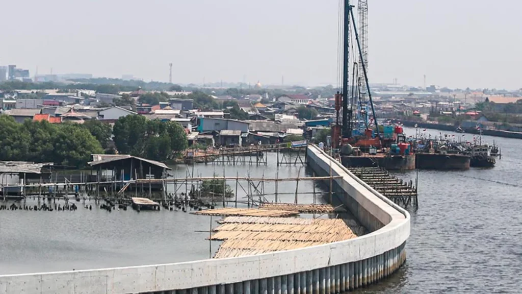 Indonesia Lanjutkan Persiapan Proyek Tembok Laut Raksasa
