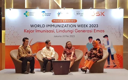 Indonesia Menempati Urutan Ke-6 Jumlah Anak Belum Imunisasi di Dunia