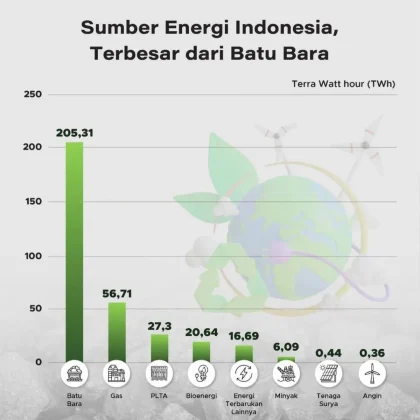 Indonesia Pertahankan Penggunaan Batu Bara untuk Jaga Keamanan Energi dan Harga Listrik
