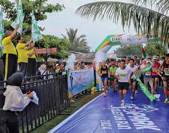 Indonesia Promosikan Pariwisata Olahraga Melalui Geopark Run Series