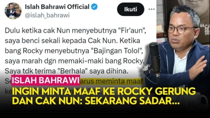 Islah Bahrawi Dikuntit OTK Setelah Mengkritik Remiliterisasi