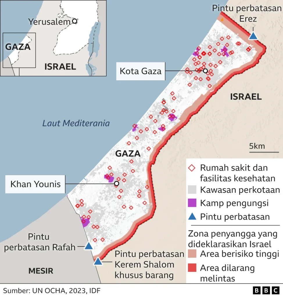 Israel Kuasai 60 Persen Wilayah Gaza, Netanyahu: Kami Telah Menguasai
