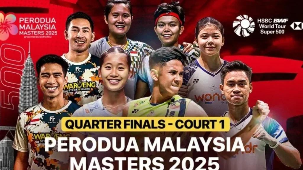 Jadwal Perempat Final Malaysia Master 2026: Siapa yang Bertanding?