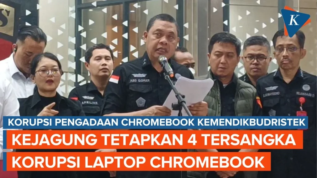 Jaksa Soroti Pengadaan Chromebook Tanpa SDM Internal Kemendikbudristek