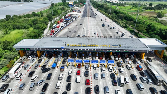 Jasa Marga Laksanakan Contraflow di KM 55-65 Tol Jakarta-Cikampek