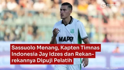 Jay Idzes Dipuji Bos Besar Sassuolo, Ini Yang Dilakukan Pemain Timnas Indonesia