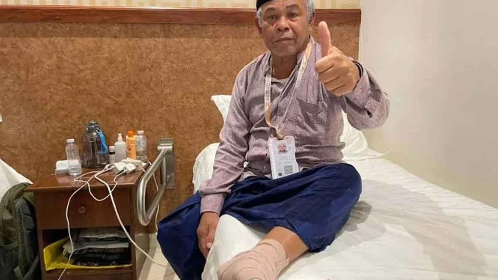 Jemaah Haji Asal Tegal Jalani Amputasi Kaki di Makkah