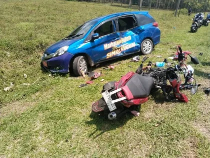 Kecelakaan Kendaraan di Wendell, Empat Orang Terluka