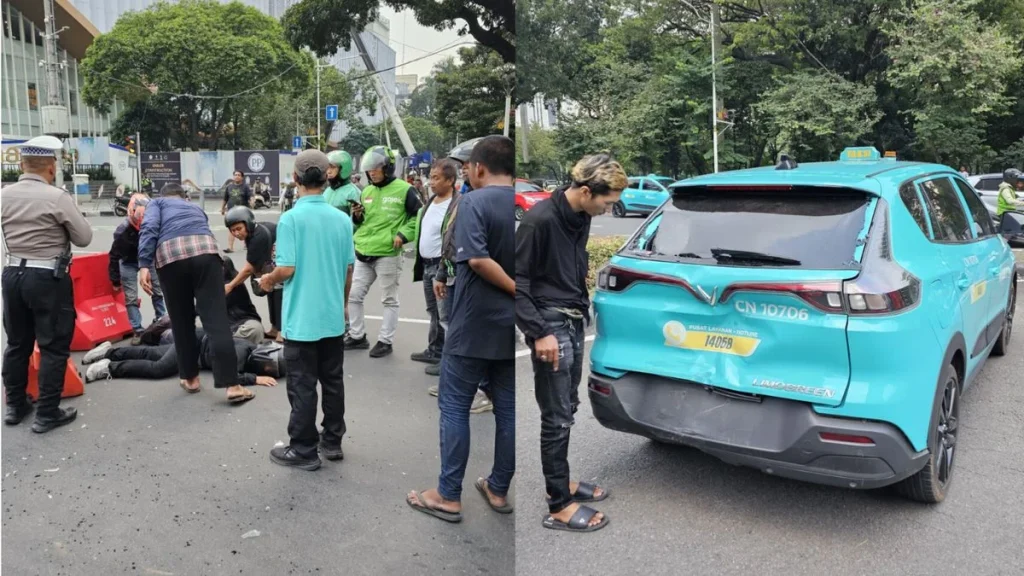 Kecelakaan KRL Bekasi: Polisi Siasati Mogok Taksi Green SM