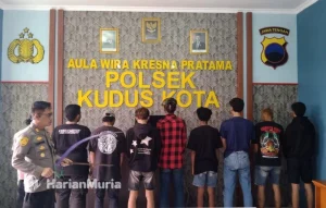 Kelompok Bersenjata yang Meresahkan Warga di Kudus Ditangkap