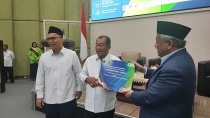 Kemenag dan BWI Sumsel Galang Wakaf Uang dari Siswa hingga ASN untuk Dana Abadi Umat
