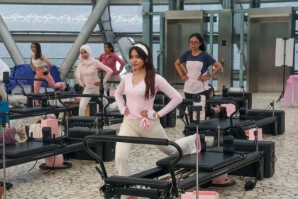 Keseruan Pilates Reformer Ladies Day Out Bersama Vorme, Hangat Ditemani Sunset
