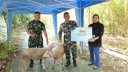 Kodim Jakarta Barat Bagikan Ratusan Daging Kurban ke Warga, Apresiasi Dukungan Rutin MNC Peduli