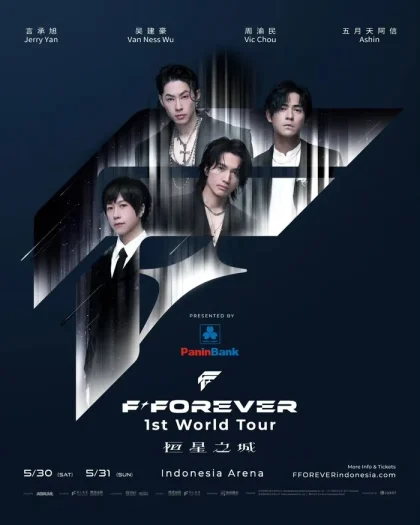 Konser F-FOREVER di Jakarta Sukses Memukau