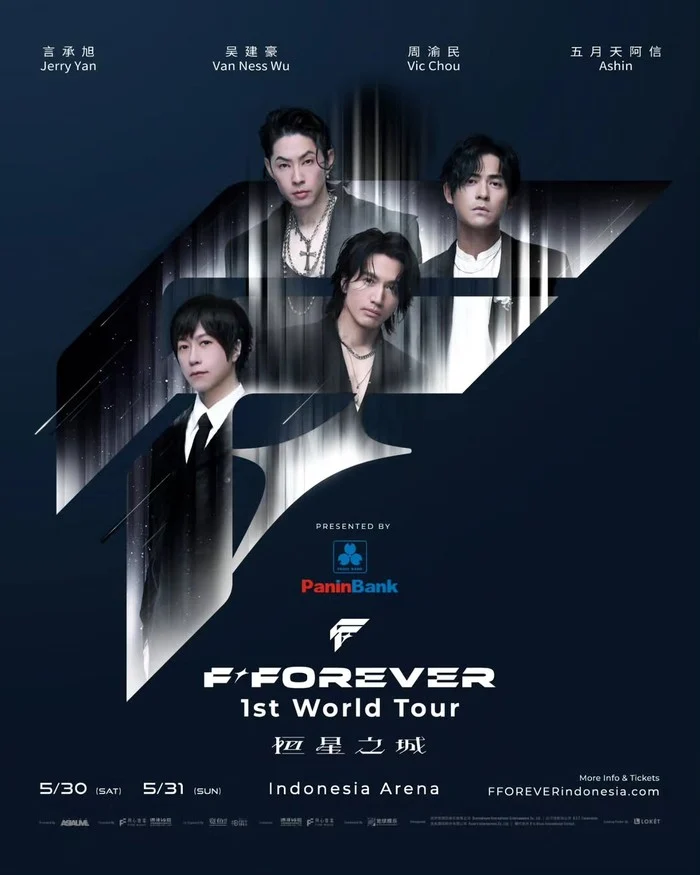 Konser F-FOREVER di Jakarta Sukses Memukau