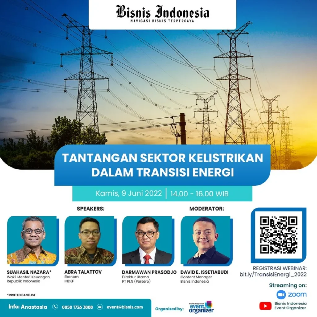 Kontraksi Sektor Listrik Dipengaruhi Faktor Musiman, Menurut Peneliti GREAT Institute