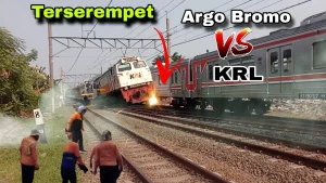 Kronologi Tabrakan KA Argo Bromo dan KRL Commuter Liner
