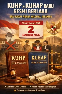 KUHP dan KUHAP Baru: Hadirkan Keadilan Sosial Bagi Rakyat Indonesia