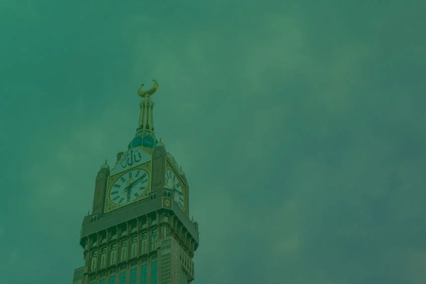 Laser Hijau Muncul di Clock Tower Makkah, Menandai Awal Bulan Zulhijah