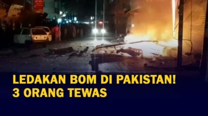 Ledakan Bom di Pakistan, 3 Orang Tewas