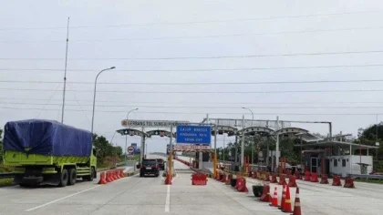 Libur Panjang Kenaikan Yesus Kristus: 118.599 Kendaraan Melintas Tol Trans-Sumatera
