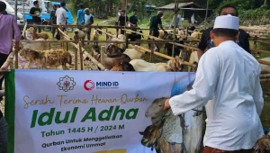 LPDB Koperasi Berbagi Kebahagiaan Lewat Penyaluran Hewan Kurban pada Hari Iduladha