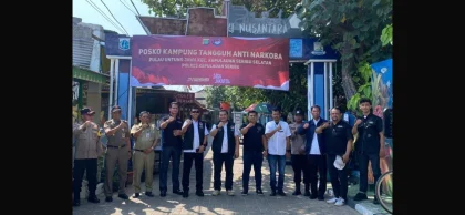 Mahmudin Hadiri Kegiatan Penunjukan Duta Anti Narkoba dan Revitalisasi Kampung Tangguh di Indragiri Hilir