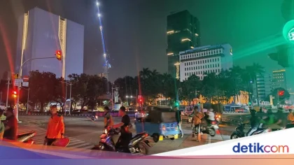 May Day Monas Bubar, Lalu Lintas Kembali Normal di Jakarta
