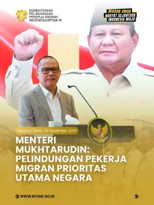 Menteri Mukhtarudin Perkuat Pelindungan Pekerja Migran Indonesia di Malaysia