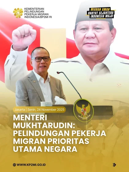 Menteri Mukhtarudin Perkuat Pelindungan Pekerja Migran Indonesia di Malaysia