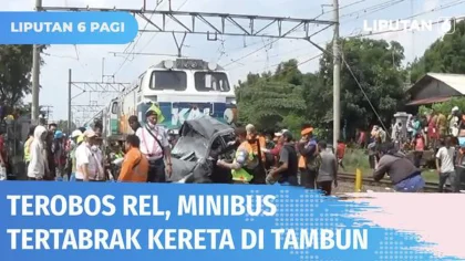 Minibus Tertabrak KA Argo Bromo, Semua Korban Dapat Jaminan Jasa Raharja