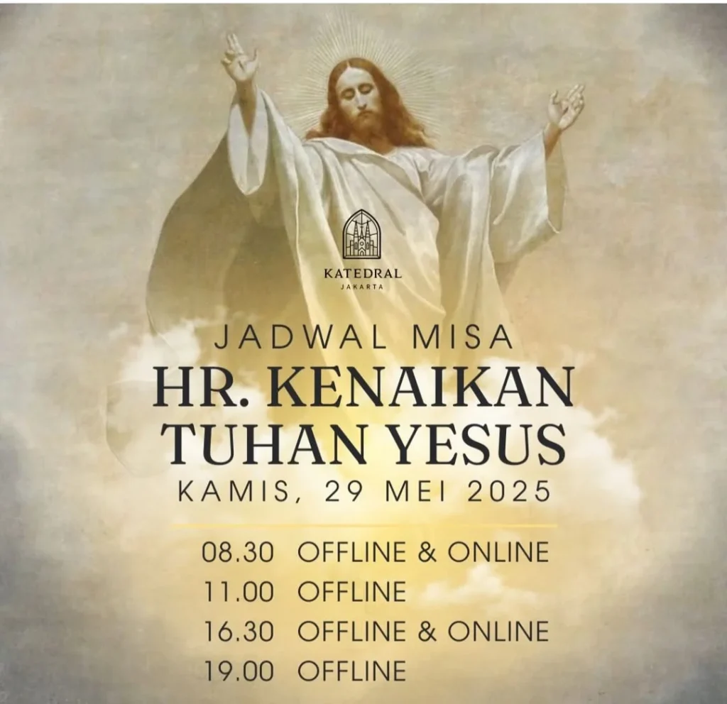 Misa Kenaikan Yesus Kristus 2026 di Pontianak dan Kalbar: Jadwal Ibadah dan Lokasi