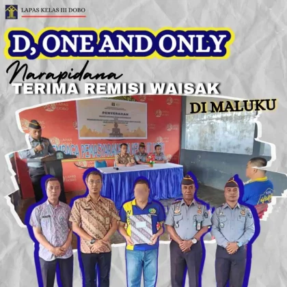 Momentum Waisak, 1.052 Narapidana Terima Remisi