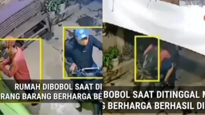 Mudik Berujung Petaka, Rumah Warga Semampir Dibobol Maling