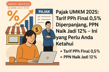 Pajak UMKM Direvisi, Pengacara dan Selebgram Tak Bisa Lagi Pakai Tarif Final 0,5 Persen