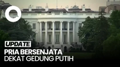 Paspampres AS Tembak Pria Bersenjata di Dekat Gedung Putih, Area Terkunci Sementara