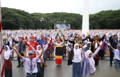 Pelajar Daerah 3T Dapat Beasiswa ADEM, Jadi Paskibra Hardiknas 2026 Bawa Harapan Nasional