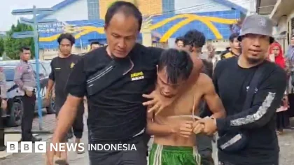 Pembunuhan Sadis Lansia Riau Pakai Balok Kayu, Dua Pelaku Ditangkap di Binjai