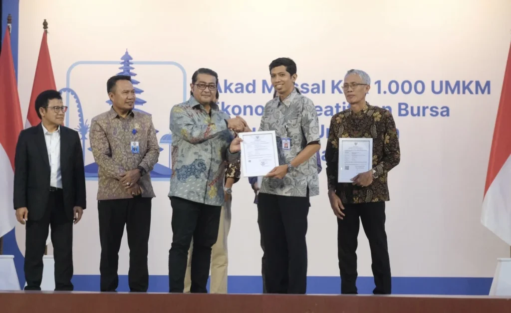Pemerintah Salurkan KUR 1.000 UMKM Ekraf di Bali, Dorong Tercipta Lapangan Kerja