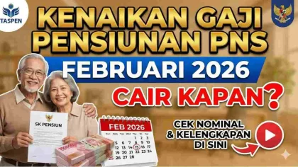 Pensiunan PNS Terima Dobel Gaji Juni 2026, Lakukan Autentikasi Taspen Agar Cair Tanpa Kendala
