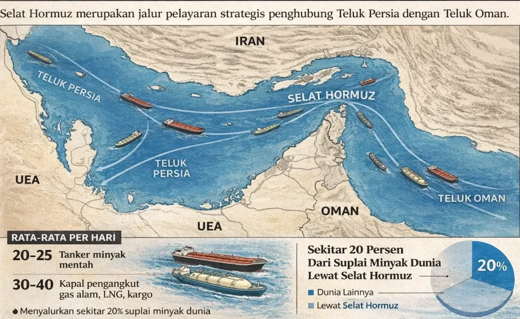 Perang Berakhir, Selat Hormuz Akan Dibuka dan AS Menarik Pasukannya