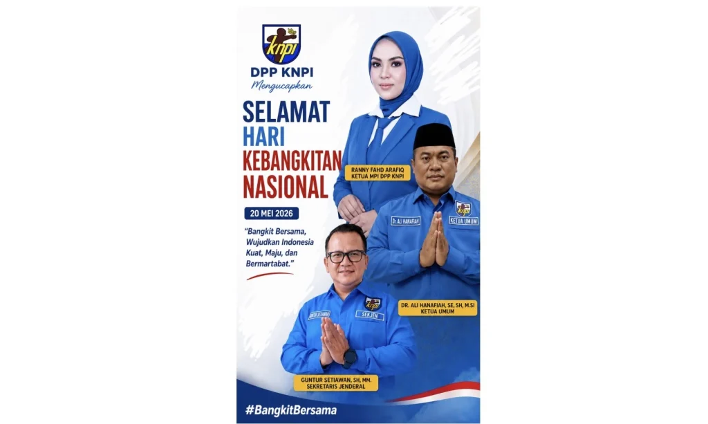 Peringati Hari Kebangkitan Nasional, Ketum DPP KNPI Ajak Pemuda Jadi Perekat Persatuan