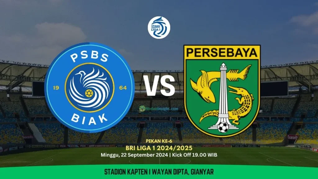 Persebaya Surabaya vs PSBS Biak: Waspada, Laga Pekan ke-31 Super League Bisa Jadi Petaka