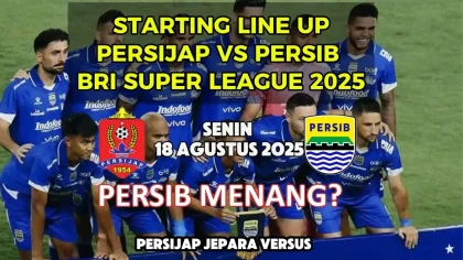 Persib Bandung Siap Hadapi Persijap Jepara di BRI Super League 2025/26