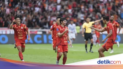Persija Tampil Lebih Baik, Namun Ketinggalan dari Persib