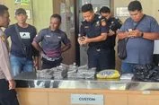 PLBN Skouw Gagalkan Penyelundupan Ganja 2,1 Kg dari Papua Nugini