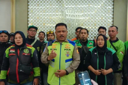 Polantas Menyapa: Irjen Agus Ajak Ojol Jadi Pahlawan Keselamatan Jalan di Bogor