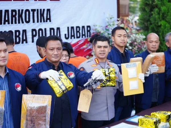 Polda Jabar Bongkar Jaringan Narkoba Internasional, Enam Kilogram Sabu Disita